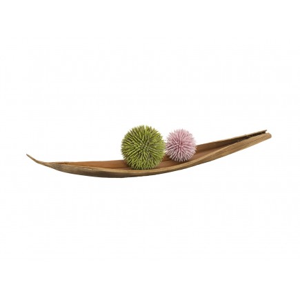 EUROPALMS Succulent Ball (EVA), artificial plant, pink, 16cm